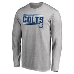 NFL Indianapolis Colts Iconic Collection On Side Stripe Long Sleeve T-Shirt