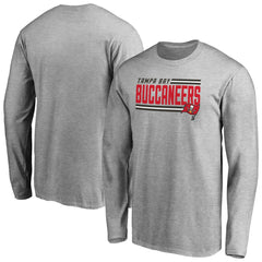 NFL Tampa Bay Buccaneers Iconic Collection On Side Stripe Long Sleeve T-Shirt