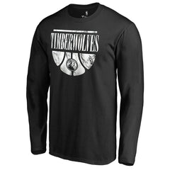 Minnesota Timberwolves Buckets Long Sleeve T-Shirt - Black cheap