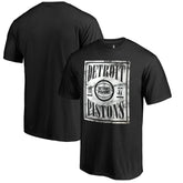 Detroit Pistons Black Court Vision T-Shirt sale