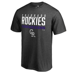 Colorado Rockies Win Stripe T-Shirt - Ash