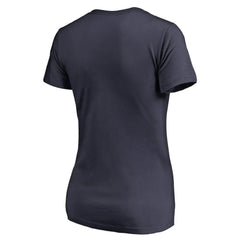 Boston Red Sox Women's Fade Out V-Neck T-Shirt - Navy