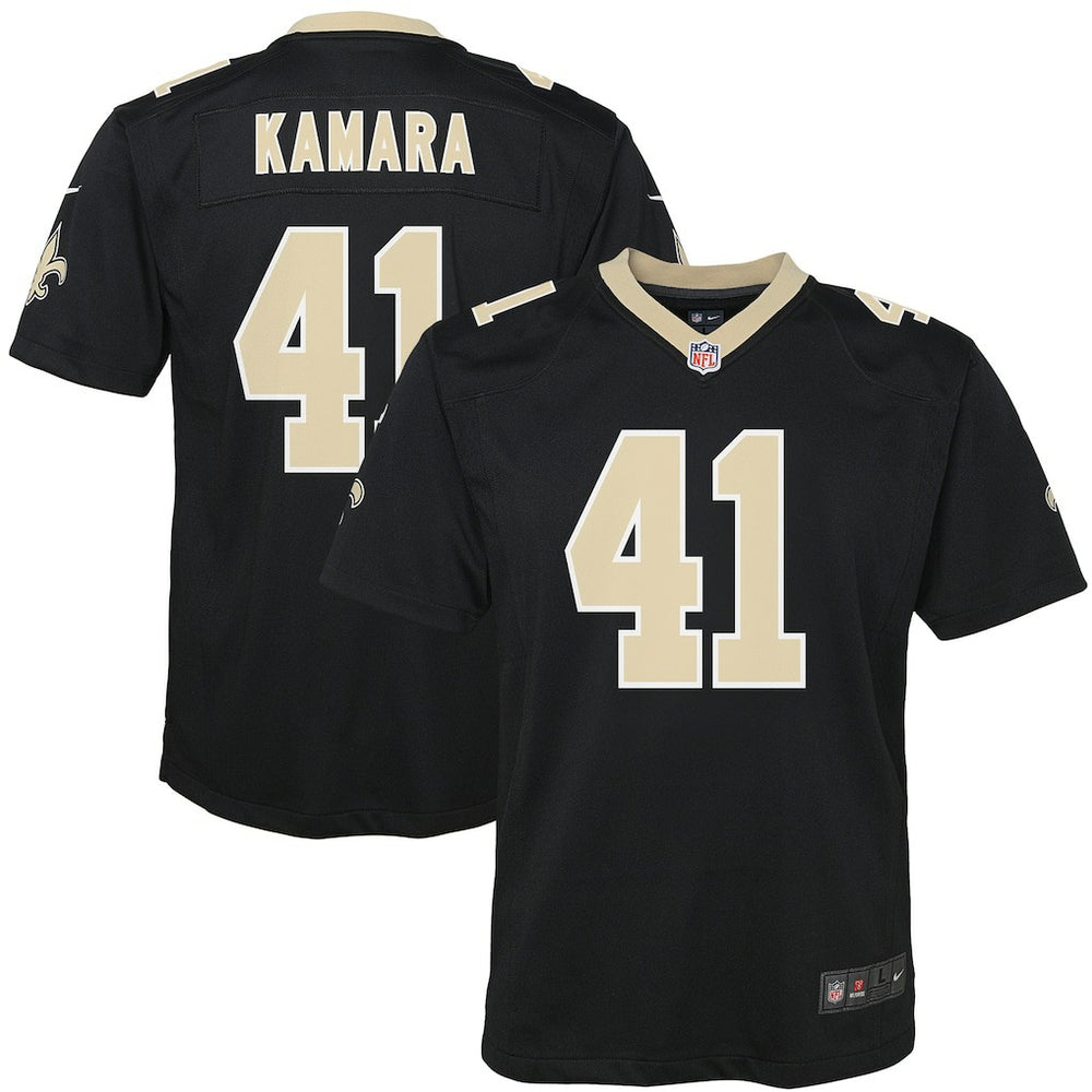 NFL New Orleans Saints Alvin Kamara Youth Game Jersey