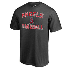 Los Angeles Angels Core Basics Victory Arch T-Shirt - Heathered Gray