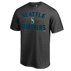 Seattle Mariners Core Basics Victory Arch T-Shirt - Heathered Gray