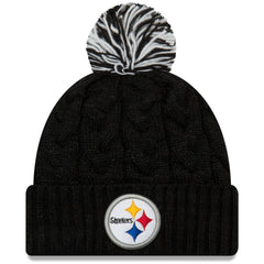 NFL Pittsburgh Steelers Women's Cozy Cable Cuffed Knit Hat