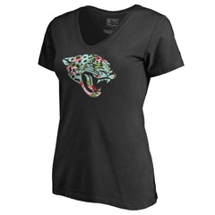 NFL Jacksonville Jaguars Women's Lovely V-Neck T-Shirt