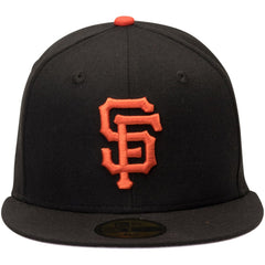 San Francisco Giants 2002 World Series Wool 59FIFTY Fitted Hat - Black | New Era