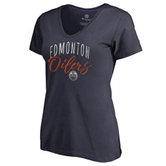 Edmonton Oilers Women's Graceful V-Neck T-Shirt