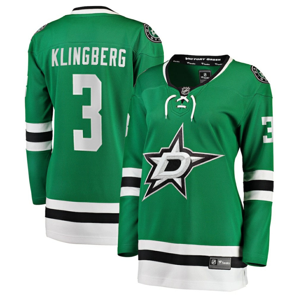 John Klingberg Dallas Stars Fanatics Women's Breakaway Player Jersey