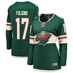 Marcus Foligno Minnesota Wild Fanatics Women's Breakaway Player Jersey