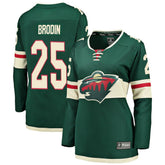 Jonas Brodin Minnesota Wild Fanatics Women's Breakaway Player Jersey