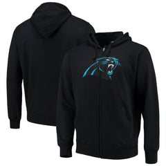 NFL Carolina Panthers G-III Sports by Carl Banks Primary Logo Full-Zip Hoodie