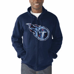 NFL Tennessee Titans G-III Sports by Carl Banks Primary Logo Full-Zip Hoodie