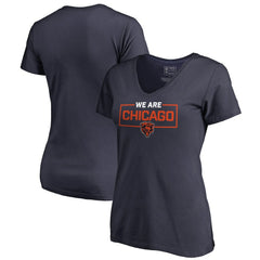 NFL Chicago Bears Women's We Are Icon V-Neck T-Shirt