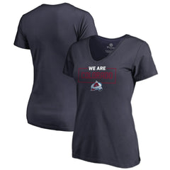 Colorado Avalanche Women's Iconic Collection V-Neck T-Shirt