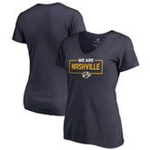 Nashville Predators Women's Iconic Collection V-Neck T-Shirt