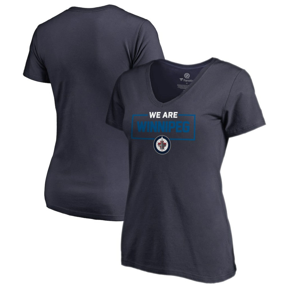 Winnipeg Jets Women's Iconic Collection V-Neck T-Shirt
