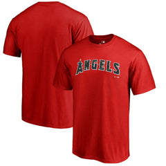Los Angeles Angels Armed Forces Wordmark T-Shirt - Red