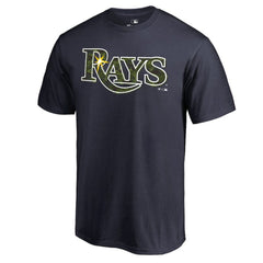 Tampa Bay Rays Armed Forces Wordmark T-Shirt - Navy