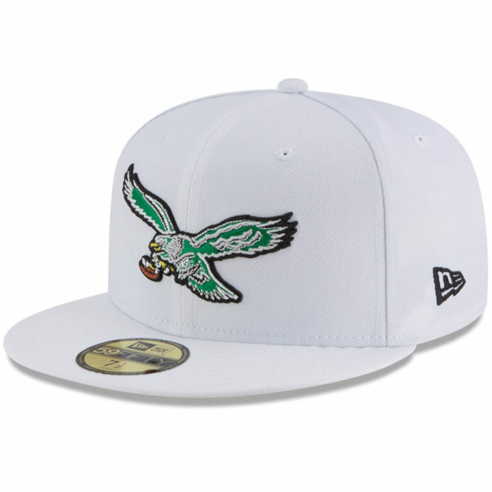 NFL Philadelphia Eagles Throwback Logo Omaha 59FIFTY Fitted Hat