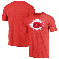 Cincinnati Reds Vintage Cooperstown Collection Wahconah Tri-Blend T-Shirt - Red