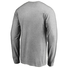 Los Angeles Dodgers Team Wordmark Long Sleeve T-Shirt - Heathered Gray