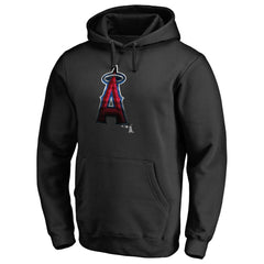 Los Angeles Angels Midnight Mascot Pullover Hoodie - Black