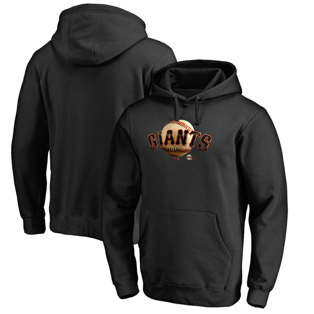 San Francisco Giants Midnight Mascot Pullover Hoodie - Black