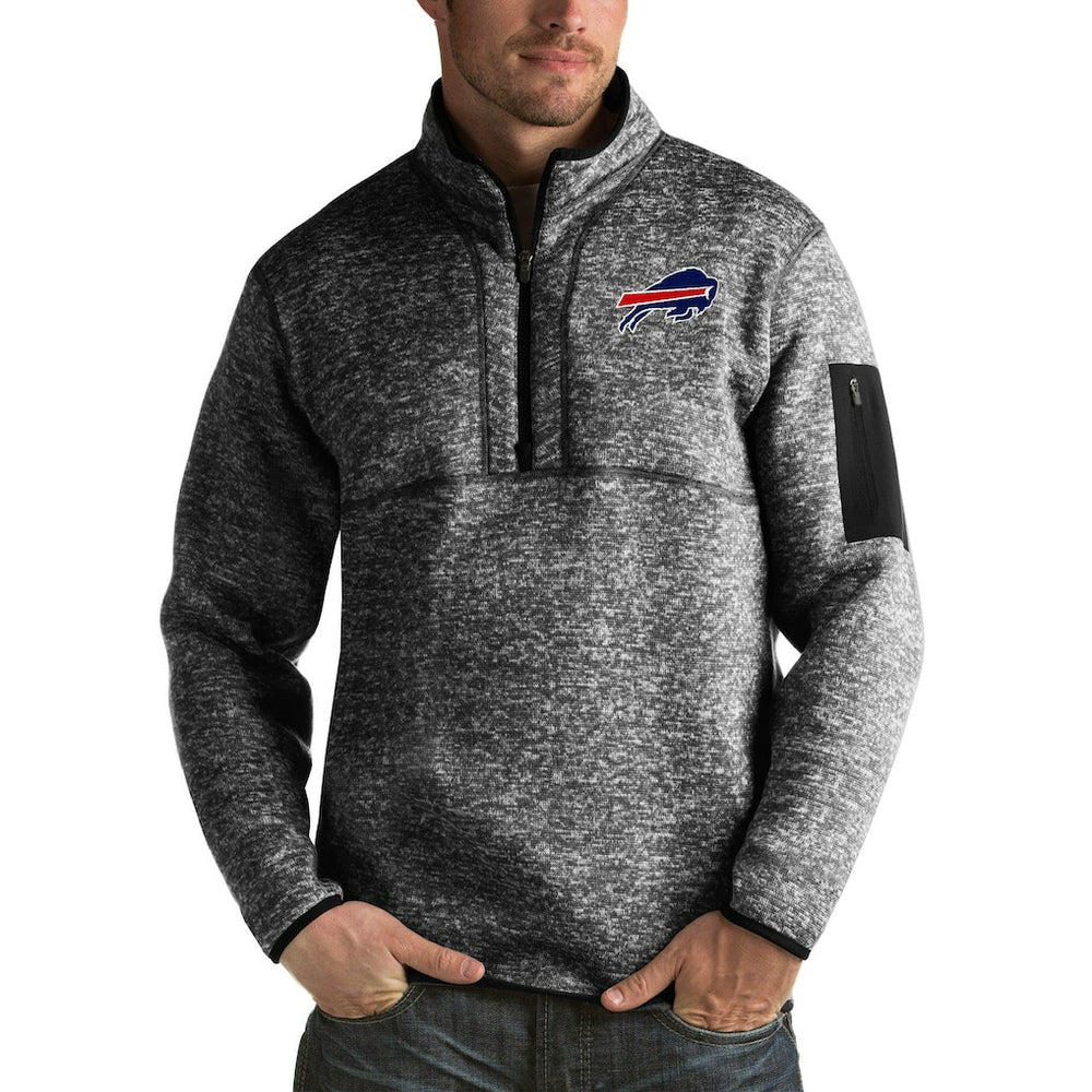 NFL Buffalo Bills Antigua Fortune Big & Tall Quarter-Zip Pullover Jacket