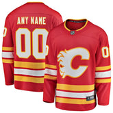 Calgary Flames Fanatics Home Breakaway Custom Jersey
