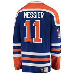 Mark Messier Edmonton Oilers Fanatics Premier Breakaway Retired Player Jersey