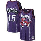 Vince Carter Toronto Raptors 1998/99 Big & Tall Hardwood Classics Swingman Jersey - Purple | Mitchell & Ness discount