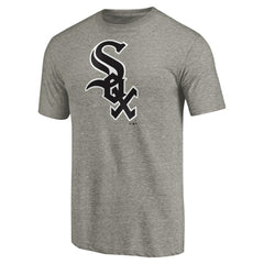 Chicago White Sox Team Wordmark Tri-Blend T-Shirt - Gray