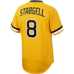 Willie Stargell Pittsburgh Pirates Cooperstown Collection Authentic Jersey - Gold | Mitchell & Ness