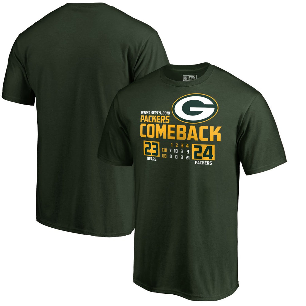 NFL Green Bay Packers The Comeback T-Shirt