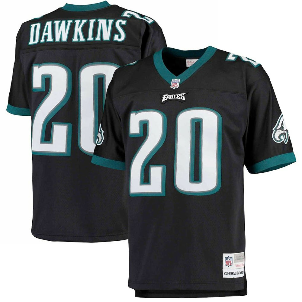 NFL Philadelphia Eagles Brian Dawkins Big & Tall 2004 Retired Player Replica Jersey