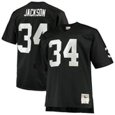 NFL Las Vegas Raiders Bo Jackson Big & Tall 1988 Retired Player Replica Jersey