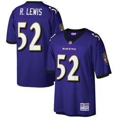 NFL Baltimore Ravens Ray Lewis Big & Tall 2000 Retired Player Replica Jersey