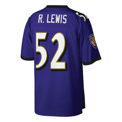 NFL Baltimore Ravens Ray Lewis Big & Tall 2000 Retired Player Replica Jersey