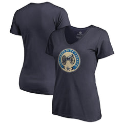 Columbus Blue Jackets Women's Team Alternate V-Neck T-Shirt