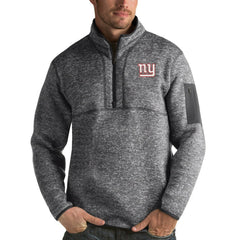 NFL New York Giants Antigua Fortune Quarter-Zip Pullover Jacket