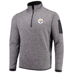 NFL Pittsburgh Steelers Antigua Fortune Quarter-Zip Pullover Jacket