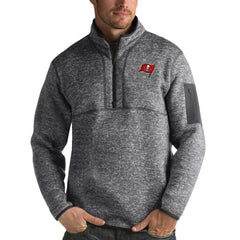 NFL Tampa Bay Buccaneers Antigua Fortune Quarter-Zip Pullover Jacket