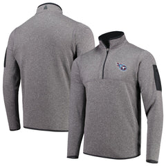 NFL Tennessee Titans Antigua Fortune Quarter-Zip Pullover Jacket