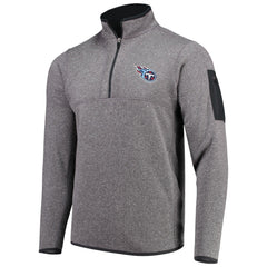 NFL Tennessee Titans Antigua Fortune Quarter-Zip Pullover Jacket