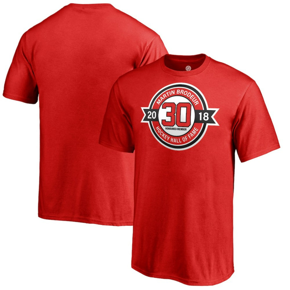 Martin Brodeur New Jersey Devils Fanatics Youth Hall of Fame T-Shirt