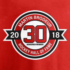 Martin Brodeur New Jersey Devils Fanatics Youth Hall of Fame T-Shirt