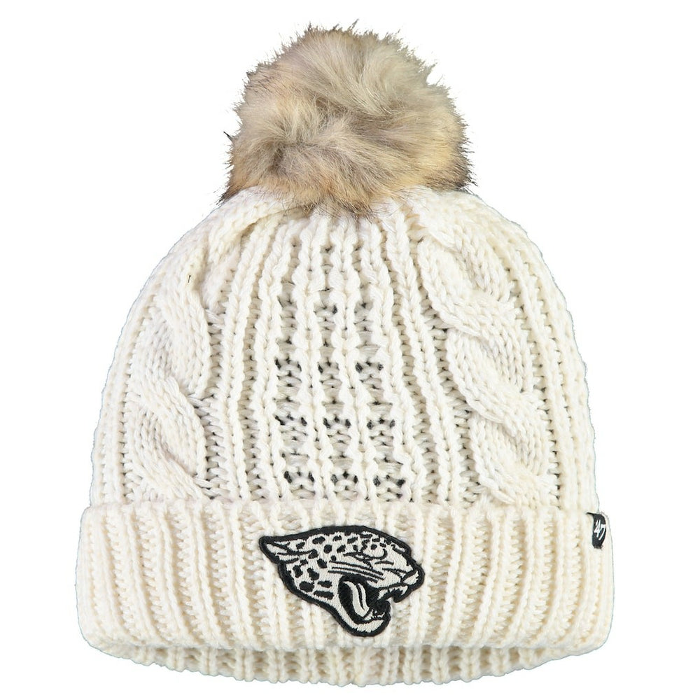 NFL Jacksonville Jaguars '47 Women's Meeko Cuffed Knit Hat With Pom