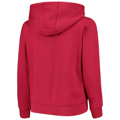 Washington Nationals Youth Team Color Wordmark Full-Zip Hoodie - Red